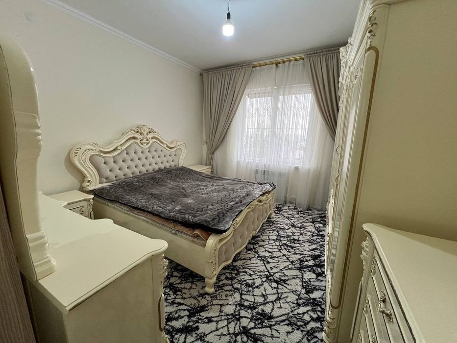 Сдается 3x комнатная квартира 
С обстановкой  ЛЮКС
В горде Алмалыке