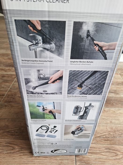 Ново!!! Уред за почистване 3в1 /с пара и прахосмукачка