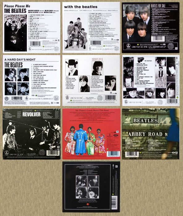 Cd диски фирменные. Beatles