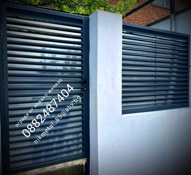 Огради и врати от ламели на добри цени
