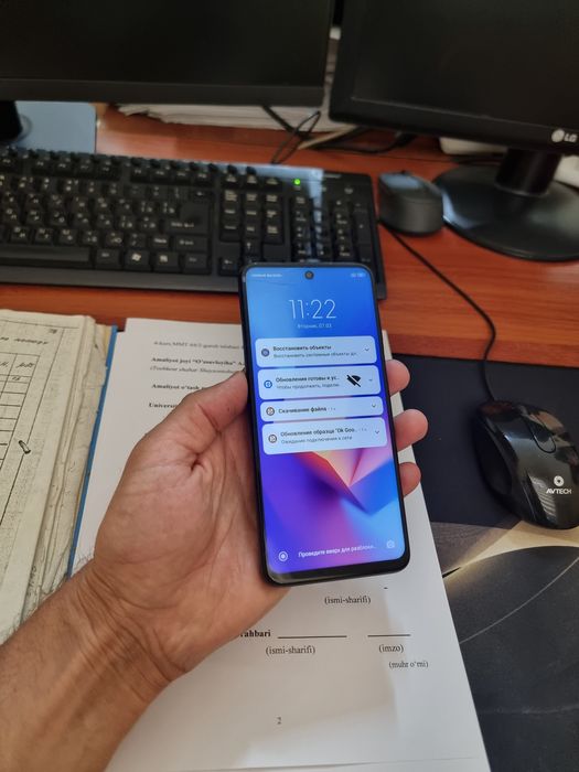 Redmi note 9S 6/128gb iwlawi zur aybi yuq tozza telefon