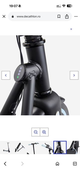 Trotinetă electrică XSD100E Copii peste 6 ani