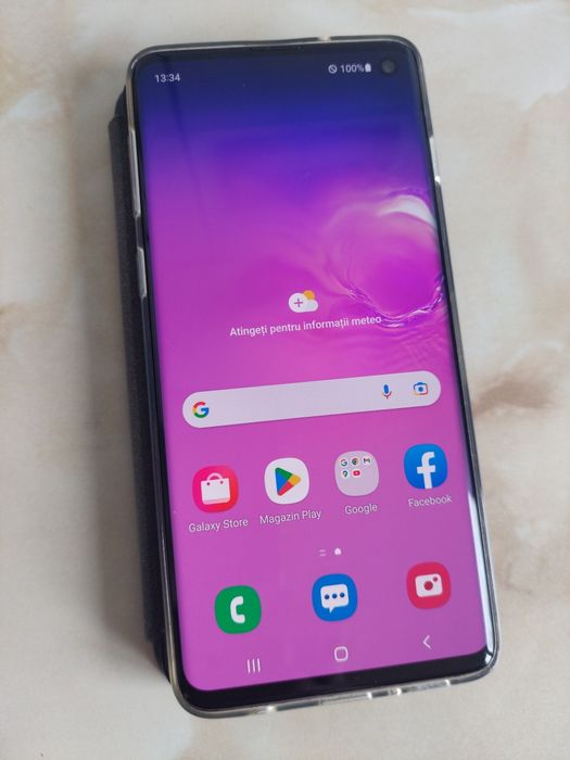 [S10] Vând Samsung Galaxy S10 [perfect funcțional] + husă BONUS //poze