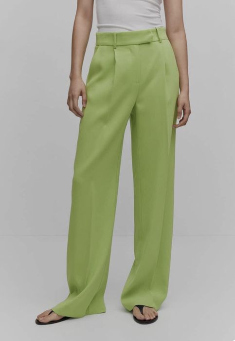 Панталон Mango лайм