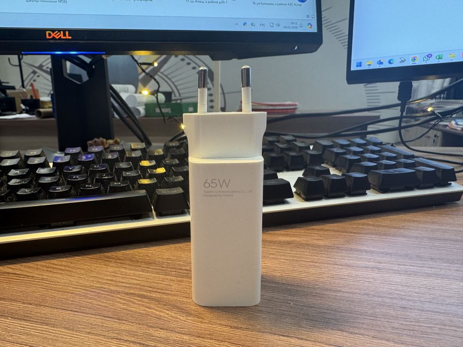Зарядное устройство адаптер Xiaomi 65W
