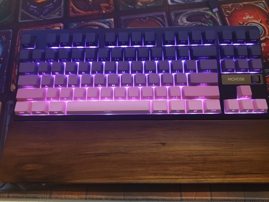 Mchose g87 + дървена поставка за китки