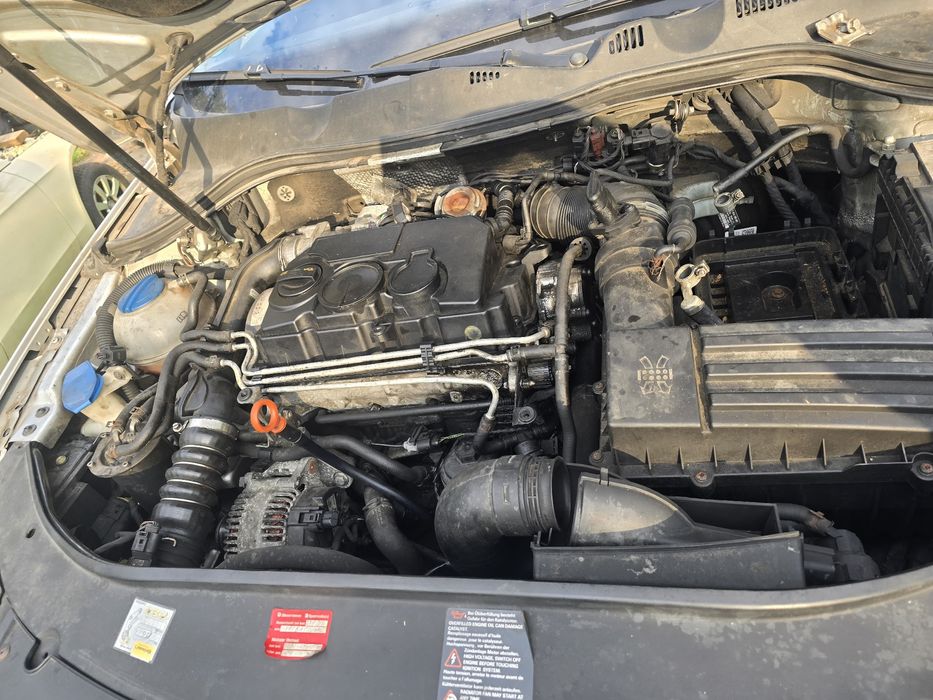 Motor passat b6 BMP la proba pe masina