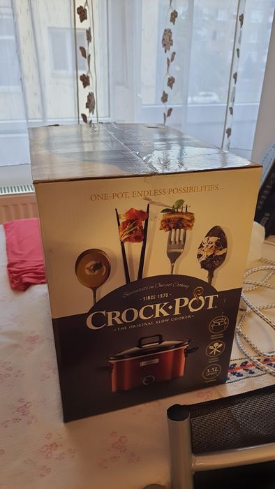 Oala Ceramica Crock Pot slow Cook sigilata