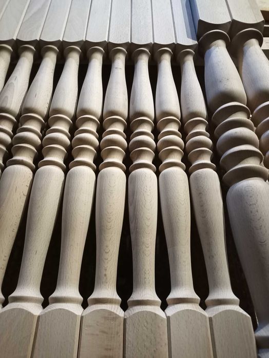 Струговани Балюстри . Парапет. Стълбища . Ръкохватки. Начални колонки.