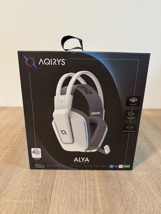 Căști Gaming AQIRYS ALYA – White | Impecabile