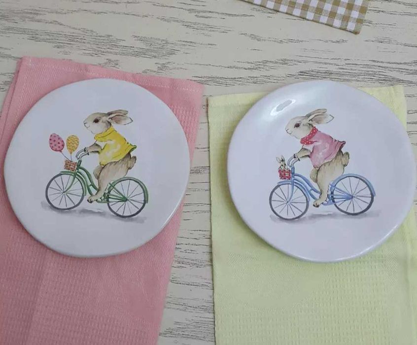 Десертные тарелки. 4 шт