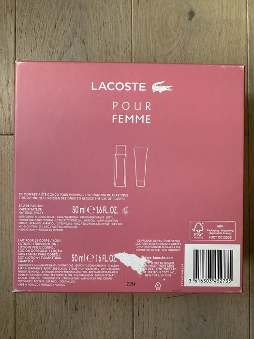 Set cadou Lacoste parfum EDP lotiune corp