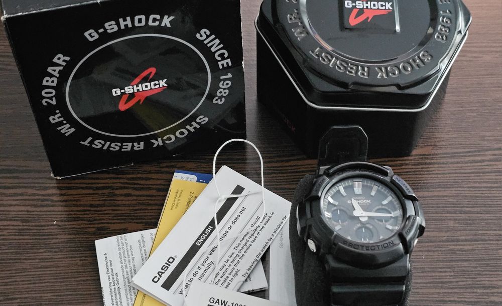 Casio G-shock Gaw 100B
