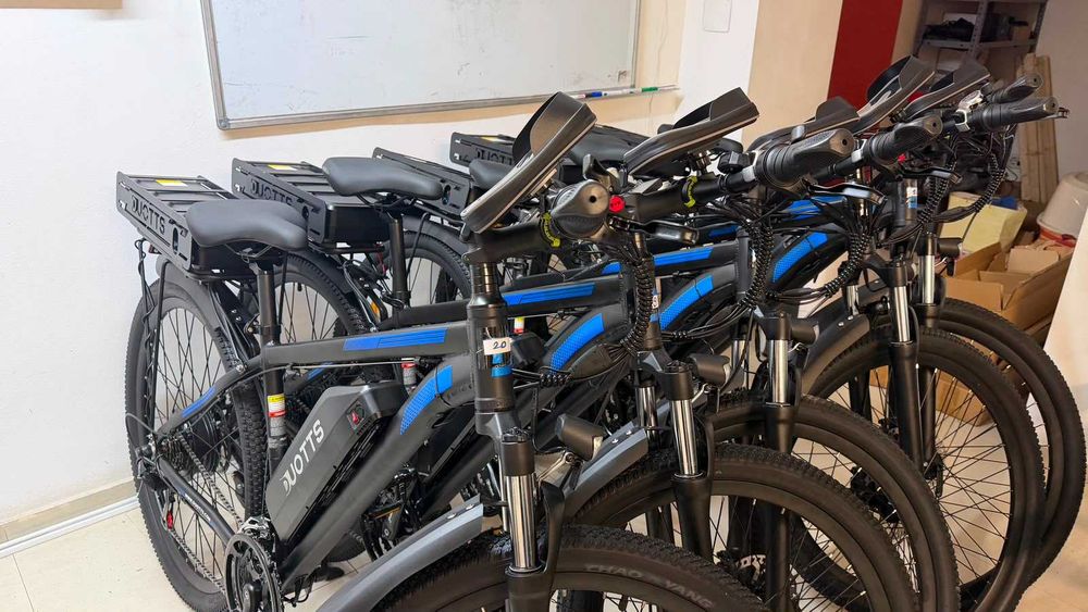 Închiriere biciclete electrice DUOTTS C29 K 2 bateriii permanent pe bicicleta 170 km autonomie // Electric Bike Rental – DUOTTS C29 K 170 km Range