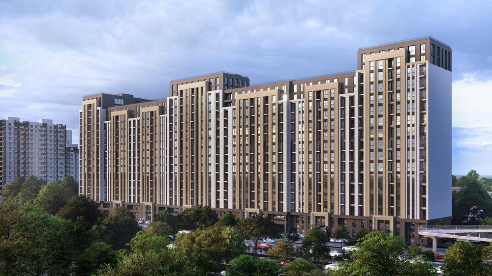 Узбум Новостройка 2х ком квартира в рассрочку до 24 месяцев (IS)