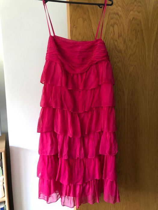 Tintoretto silk dress - рокля от коприна/ Магента