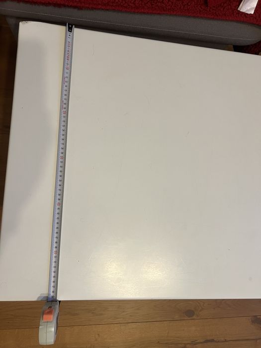 Masa lemn alb / sertar