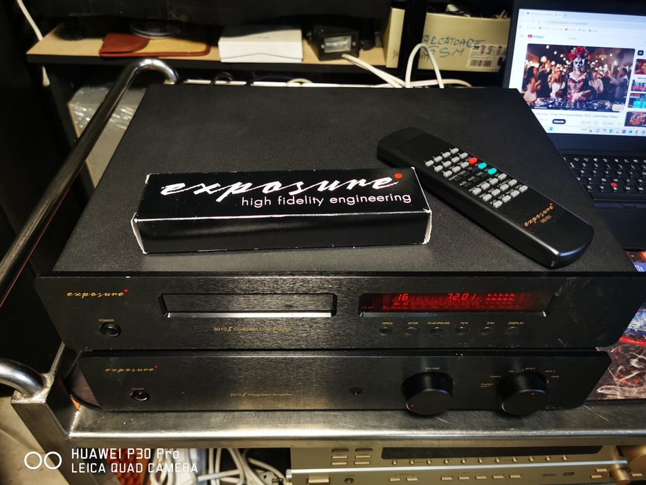Amplificator stereo integrat și cd player Exposure 2010 S