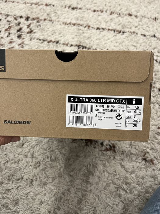 Bocanci de drumetie salomon