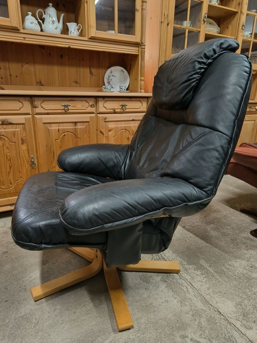 Relax кресло от естествена кожа