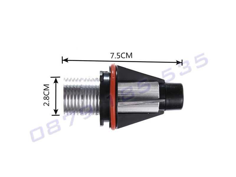 LED диодни крушки ангелски очи BMW E39 E53 E60 X3 X5 фарове бмв е60 х3