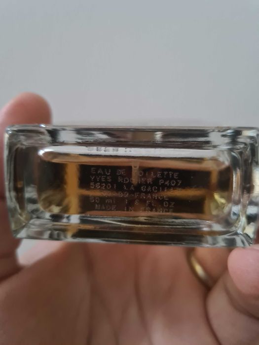 Parfum Yves Rocher AMBRE NOIR, Apa de Toaletă Bărbătească, 50ml - Aproape Nou! Exp. 2027