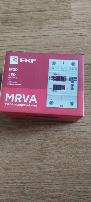 Реле напряжения EKF MRVA 63A
