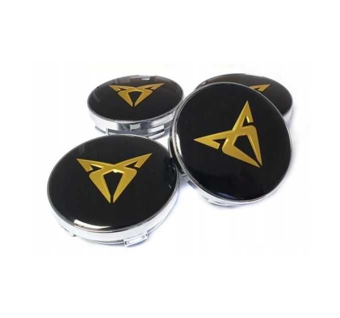 Комплект 4 броя централни капачки за джанти SEAT / Cupra 60мм