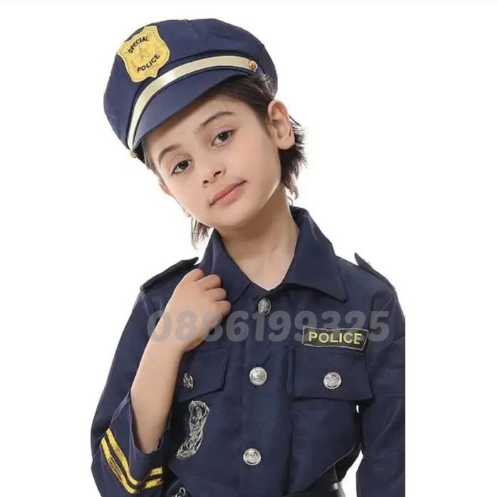 Детски полицейски костюм, костюм на Полицай за деца