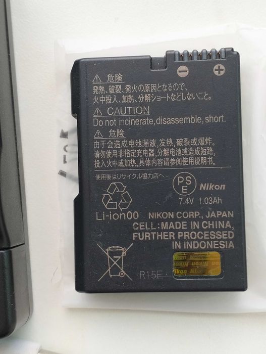 Nikon EN-EL14,  батерия и заредно