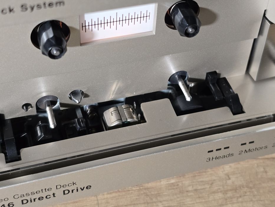Casetofon deck DUAL C846, 3 head, dual capstan, 2 speed, japan ,metal