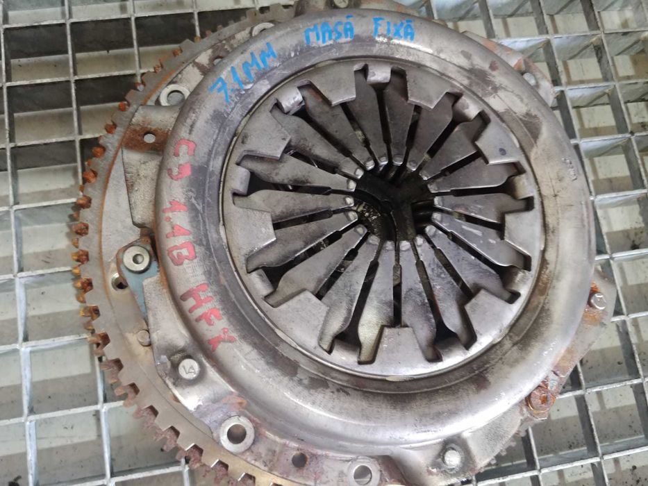 kit ambreiaj volanta masa fixa 1.1 benz hfx citroen c3 disc 7,1 mm