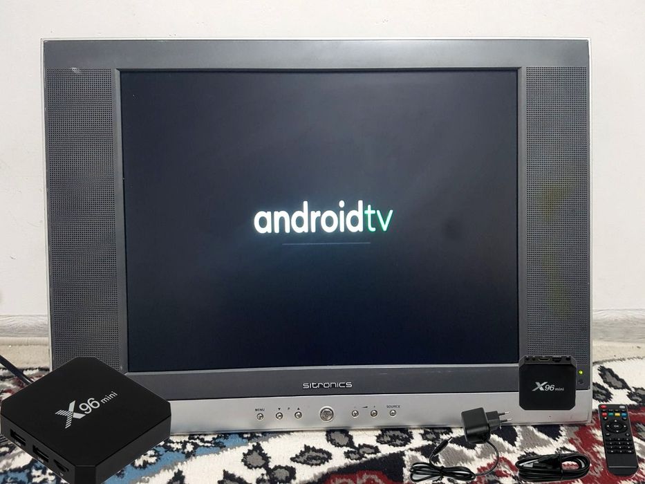 Sitronics televizor sotiladi,   SMART android X96 mini tuner bilan