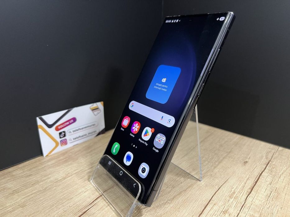 Samsung Galaxy S23 Ultra 256Gb Phantom Black Second-Hand Foarte Bun 3