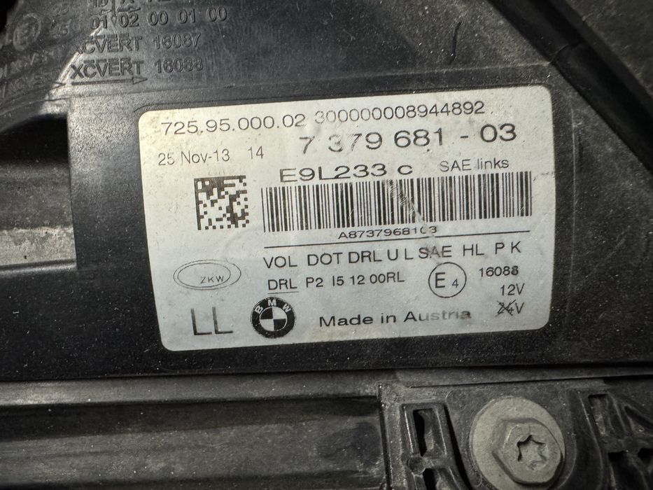 Фарове Adaptive Led BMW F01 F02 LCI