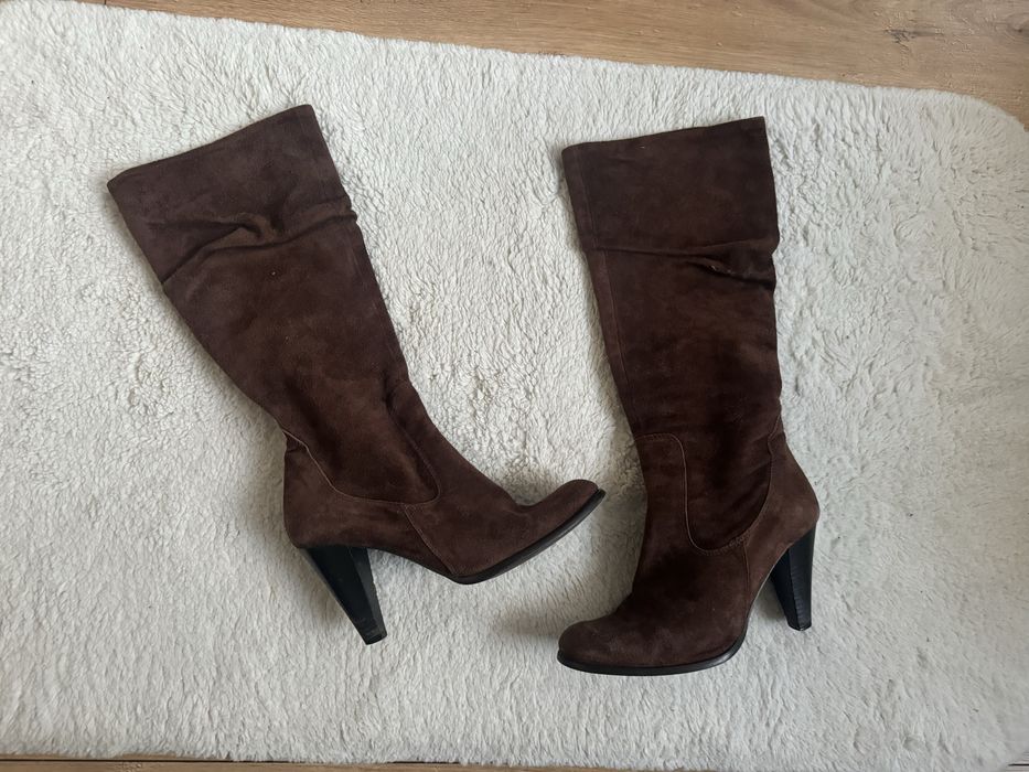 Cizme dama piele intoarsa 38