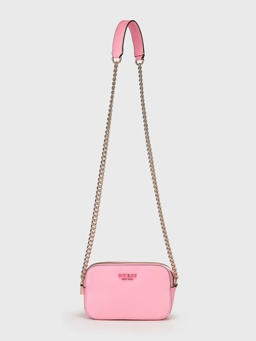 Розова чанта Guess