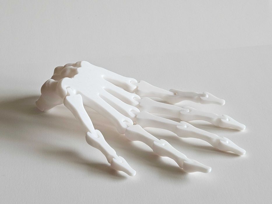 3D принтиран модел на ръка