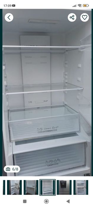 Combina frigorifica Gorenje Multiflow360°Nofrost dozator apa