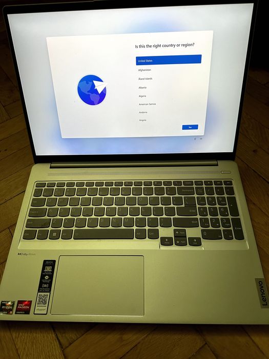 Lenovo IdeaPad 5 Pro 16" Ryzen 5 6600HS 16GB/512GB – impecabil, cutie+încărcător