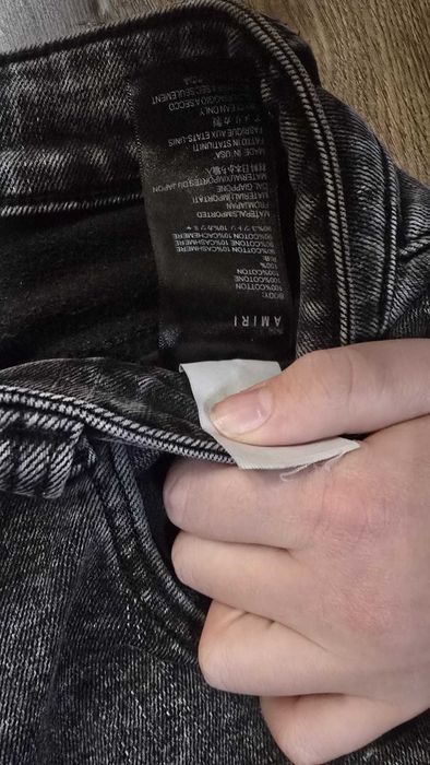 Blugi amiri black angel