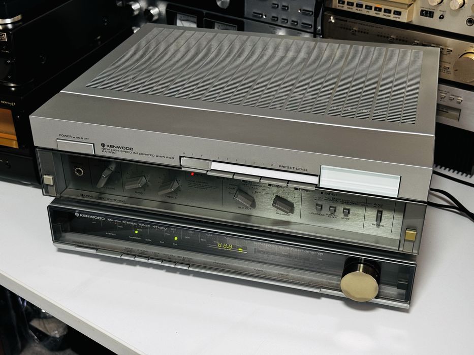 Tuner cap de serie KENWOOD KT-900,Japan,anii 1980,stere,recepție bună