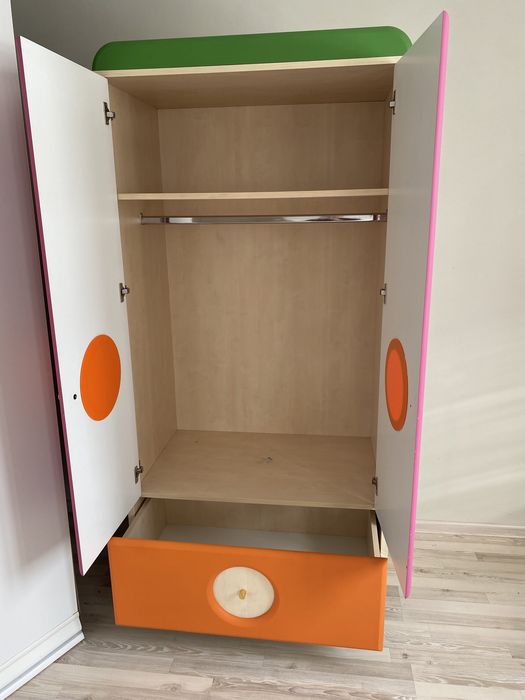 Двухярусная кровать в комплекте