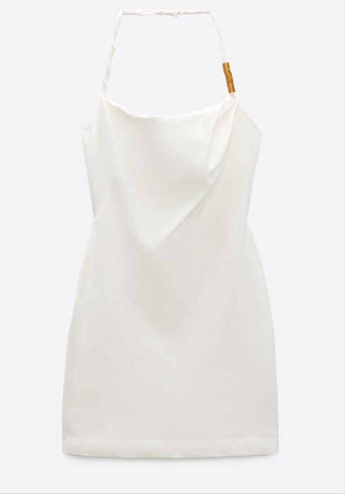 Нова бяла рокля Zara