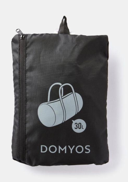 Сгъваем Фитнес Сак 30 Литра-Черен/Зелен