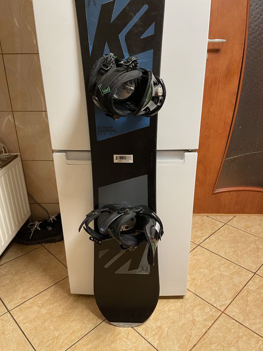 Placa snowboard 145 cm k2 cu legaturi