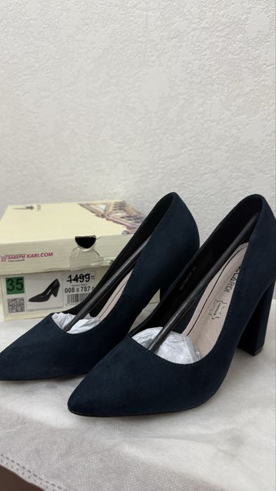 Туфли замшевая, свет хаки 5000 тг