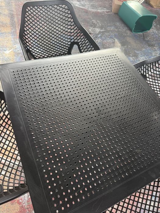 Set Masă + 4 Scaune Restaurant Terasă 4 Seturi