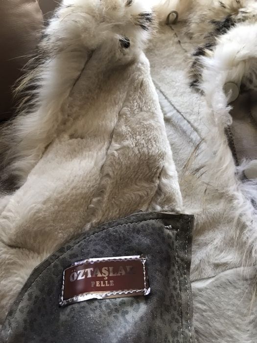 Палта, Кожух от агнешка кожа, топло яке с яка от заек и кожено яке