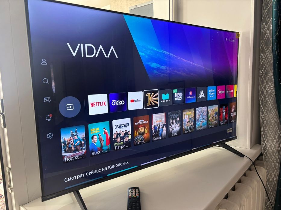 Смарт телевизор HISENSE 140см 55"дюйм